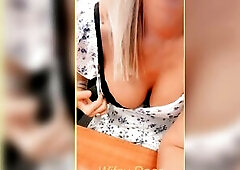 mother I'd like to fuck cleavage is outstanding and ideal for all to watch