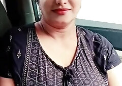 Czech amateur bangs outdoor pov