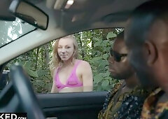 BLACKED Tiny Blond Gets Dominated By 2 Monster BBCs