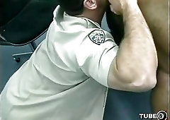 Luscious Cops Threeway Suck