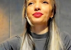 Close up Of Teen Masturbating