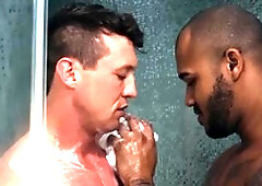 NoirMale.com: Hard ramming amongst athletic ebony jock Pierce Paris in HD