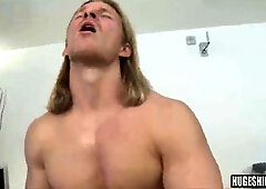 Tall dude gives a oral pleasure and guzzles jism