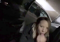 Public Restroom Anal and a Steamy Parking Lot BJ