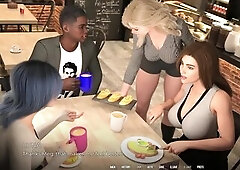 Surrounded by screens and cameras, that guy can't assist but see each angle, each move of his beautiful wife, Luna. Playful, loving, sporty, ravi