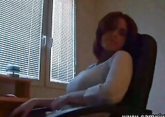 I was in the office final week, updating my blog and I'll admit I was watching some online porn vids likewise, of course that indeed turned me on