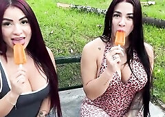 BOUGHT 'EM ICE CREAM, BUT THEY WANTED KNOB FOR DESSERT THEY STARTED PLAYING WITH THEMSELVES IN THE CAR – AAROON MUSH