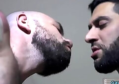 Muscle gay oral sex with cumshot