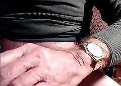 Grandpa cum on cam 23