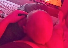 Son Luke gets deep-throated in a taboo encounter