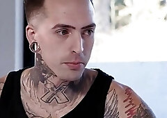 Quicky sex with horny TS girlfriend Casey and her BF