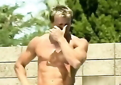 Rusty Joiner In The Pool