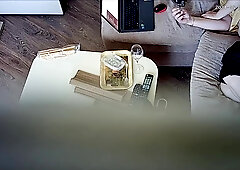 Masturbation caught from very hidden cam