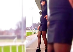 Teenager trans francaise celia cross small femboy t-model