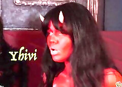 3 Feral Demon Bitches are Hungry for Dude Meat & Cum