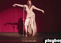 Stunning Redhead Milf Revealed Amazing Big Boobs And Perfect Naked Body