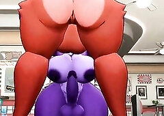 sex Five evenings spent at Freddy's COMPILATION CG