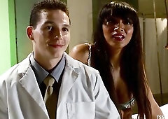 Martin has worked his whole career on a groundbreaking project - to create the flawless woman. Lastly, lastly this chab has done it. Yasmin lies feebl