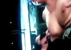 Escenas pornográficas  de una película estadounidense.