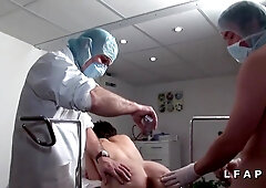 Brunette Milf Gives Head And Gets Fucked By Her Gynecologist