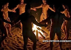 AI Dudes Get Ravaged And Deepthroated By A Fire By ManyAMan