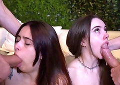 Two Tattooed Argentinian Friends Enjoy Wild Sex