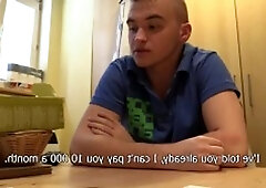 DebtDandy.com: Homeless amateur blowjob cum porn