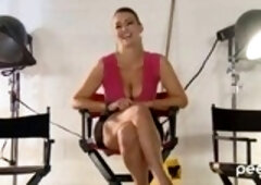 Smoking hot milf with big, round ass and bouncy tits, Abbey Brooks likes making porn scenes