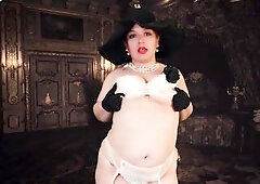 Tricked Into Cum Inflation for Lady Dimitrescu!!