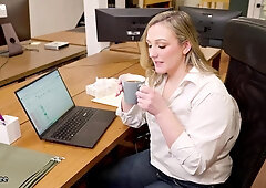 Pegging the Office Sissy - Clara Dee POINT OF VIEW