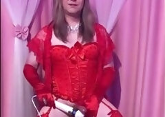 Joanie - Red Fredericks Corset