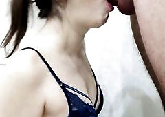 His thick wang makes me drool. Sloppy Deepthroat with Spunk fountain in Throat.