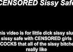 Sissy Censored with Sissy Biches getting used