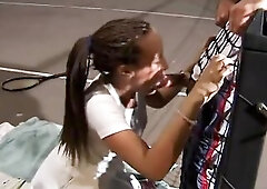 Youthful and cute cutie drilled and booty banged by her coach in the tennis court outdoors.