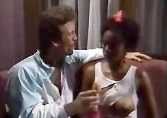 Jeannie Pepper in a Sexy Scene From Ebony Lava