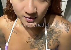 The young man could not resist my ass, he gave me milk very quickly