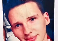 Cumtribute to Michael Nitka (str8 friend) 3s