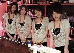 Girls from the night club are very naughty