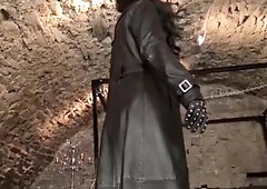 Brunette slave girl enjoys the harsh fetishes of a bdsm game