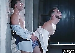 ASGMAX - Hunk Ryder Owens Big Dick Flip Fuck Initiation - No Mercy from the Capo