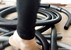 Hosing around with all my vacuum hoses!