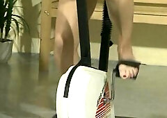 3 unshaved grannies finger their twats in a gym - Eastern german retro