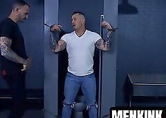 Stepson Pierce Paris shoves his dick down into Dale Savages throat