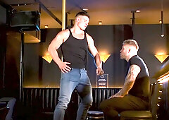 Filou Fitt And Malik Delgaty - Maliks First Time Giving A Blowjob