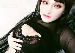 female mask disguise crossdresser transformation mtf two