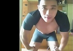 [GVC 090] Asian Twinks Teasing on Cam