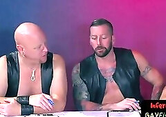 Ass fisted jocks are dominated by hunks