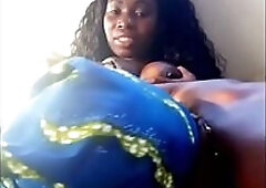 Large Bazookas Black Lesbos Licking Wet Cunt In Amateur Sextape
