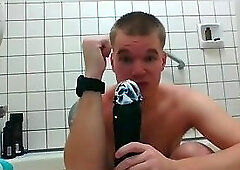 Bi athletic military cuck blackmailed and