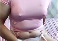 Cumming while riding dildo